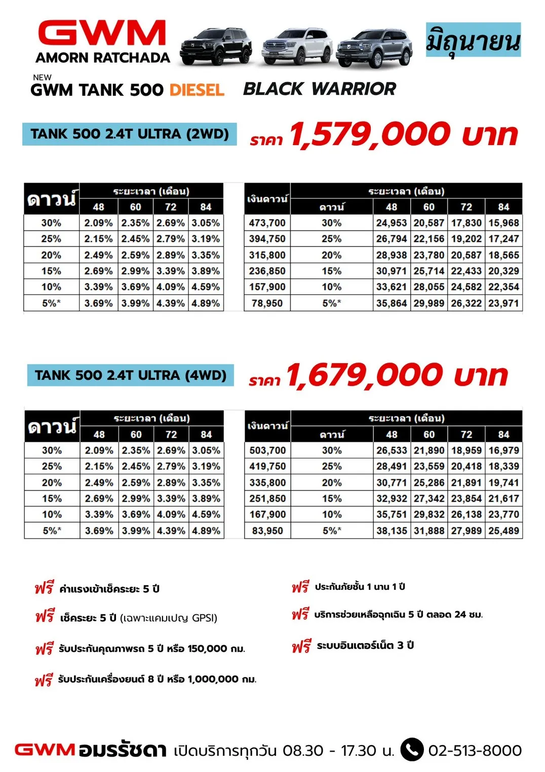 GWM TANK 500 DIESEL เดือนมิถุนายน 2026 (4)_11